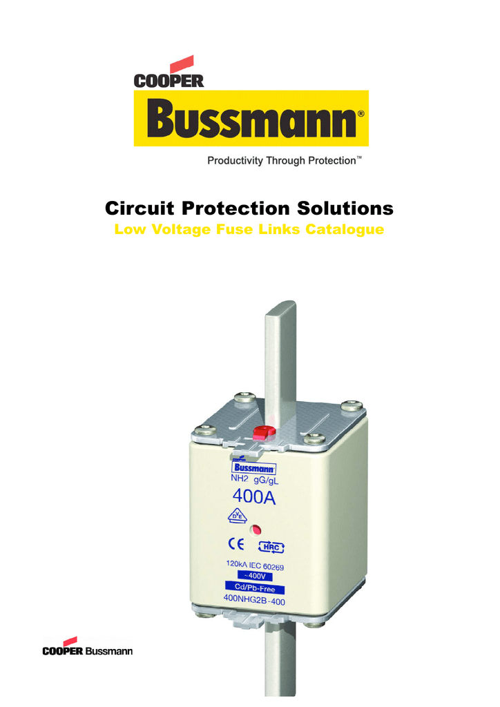 25A Part # COOPER BUSSMANN NITD-25A HRC FUSE