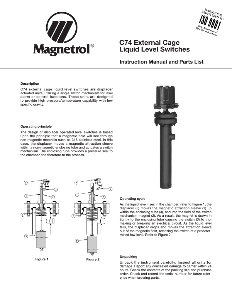 Magnetrol Level Switch Wiring Diagram - Wiring Diagram