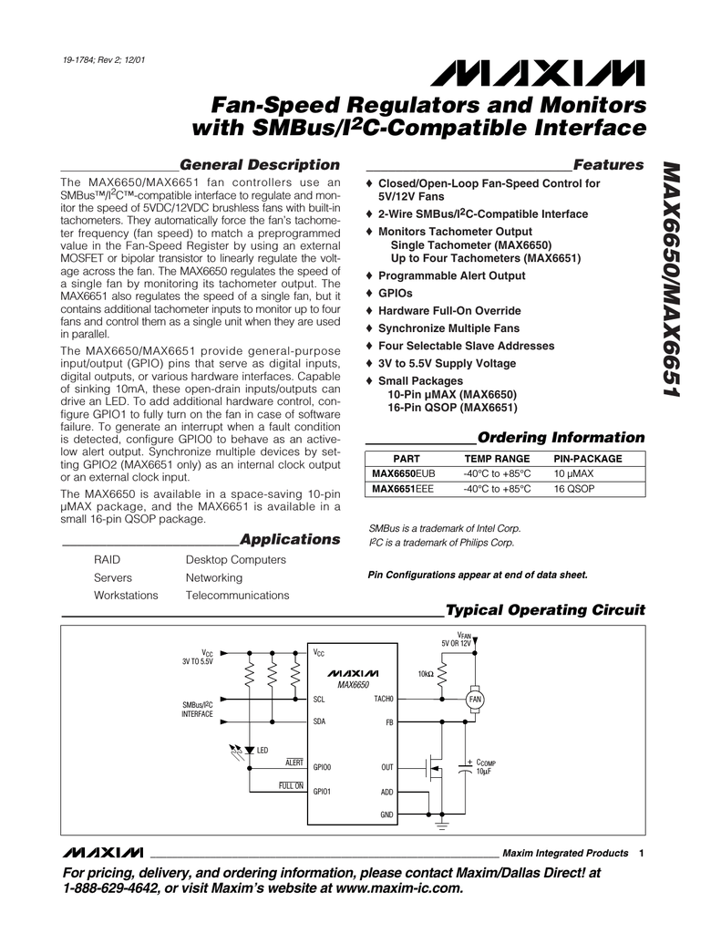 Cd6650 схема включения