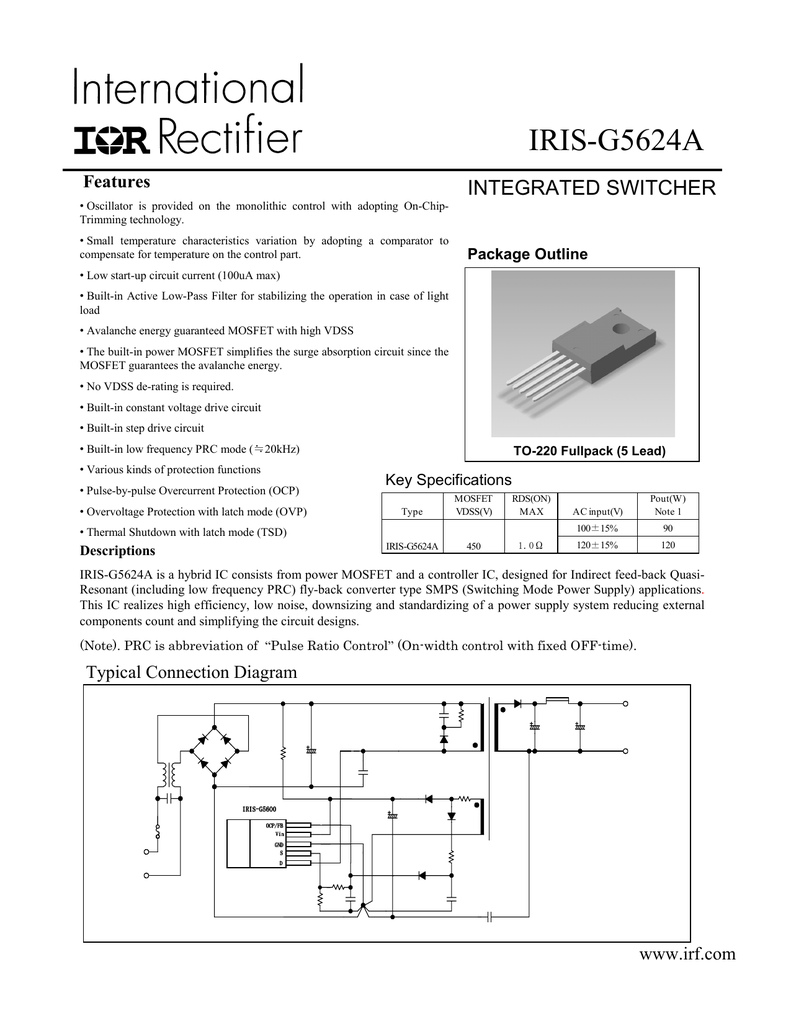 Микросхема g5653 схема подключения