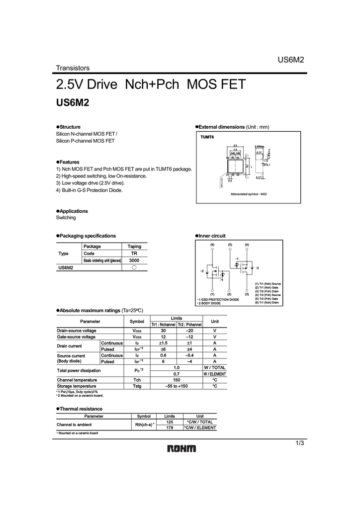 Rohm Us6m2