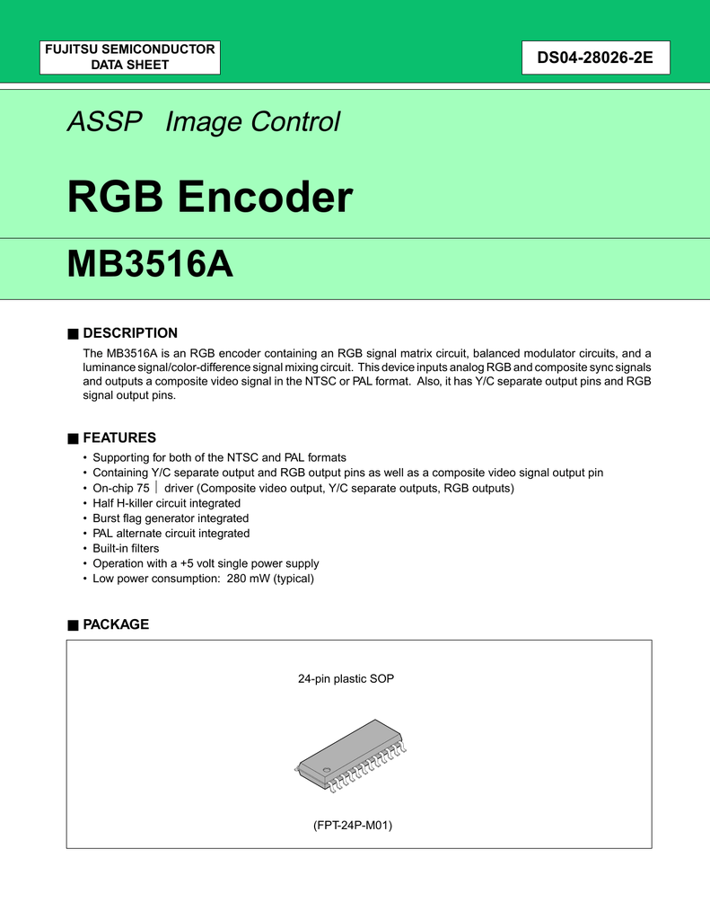 Mb encode. RGB encoder for game. Map3516 Datasheet.