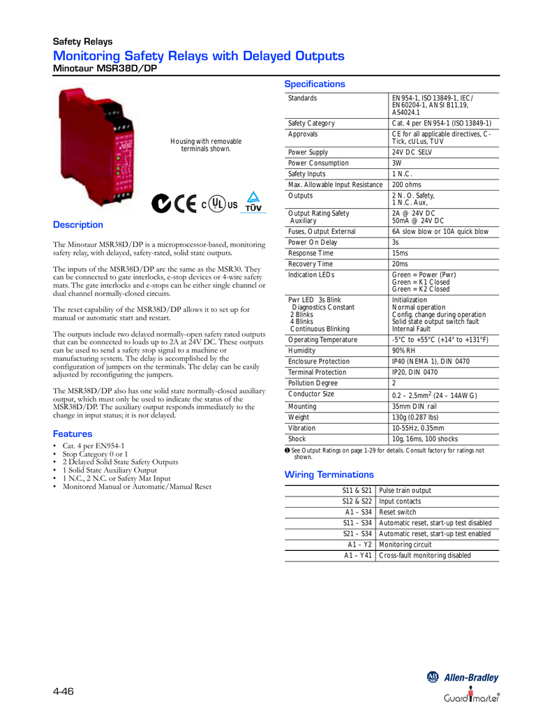 Allen Bradley Msr38d