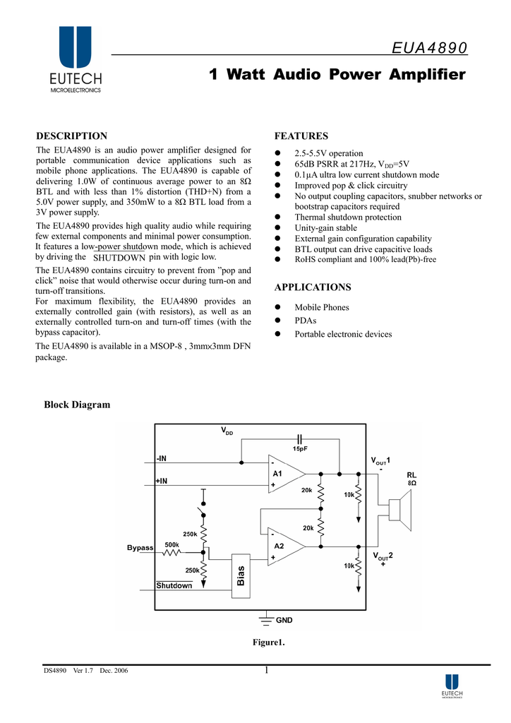 Xpt4890 схема включения