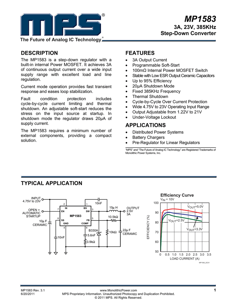 Mp1583dn схема включения