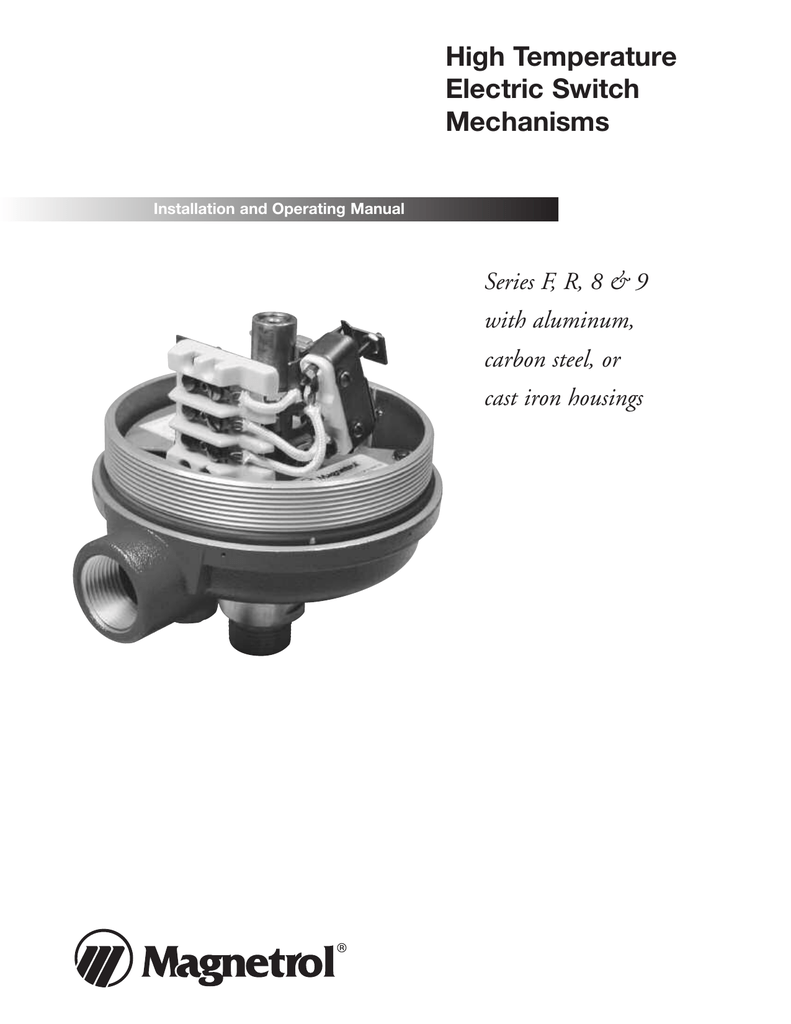 Magnetrol Level Switch Manual