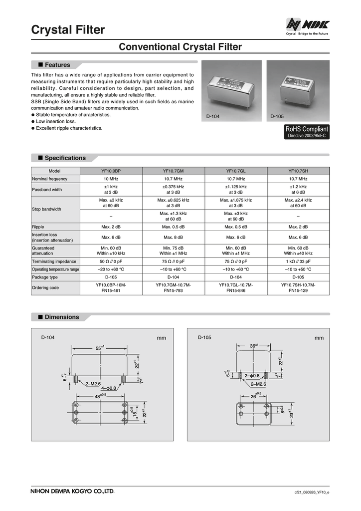 8 khz bandwidth crystal filter design lasopaarab