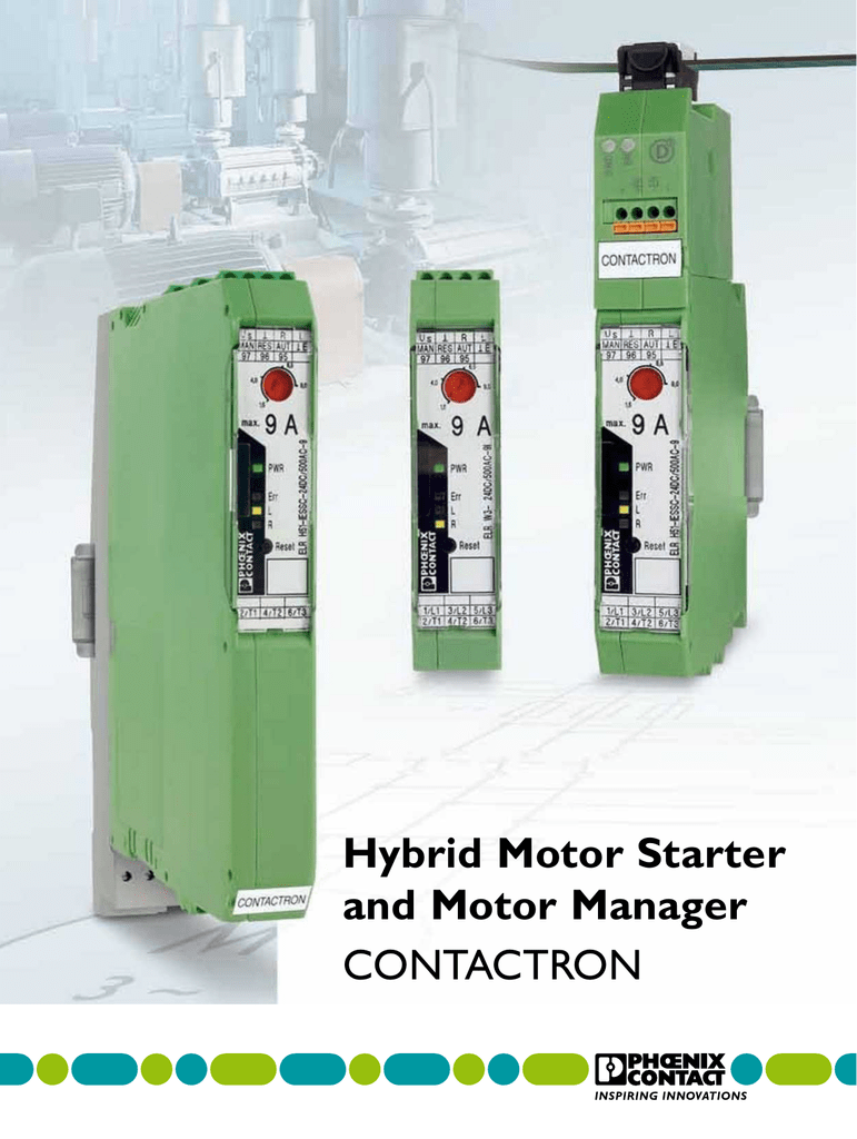 24DC/500AC-2 Hybrid-Motorstarter Phoenix Contact ELR H3-I-SC 