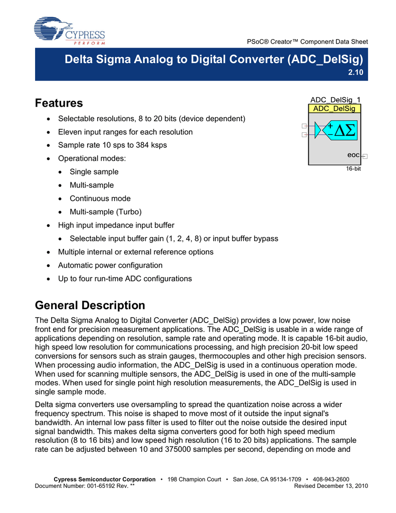 analog to digital converter data sheet analog to digital converter data sheet