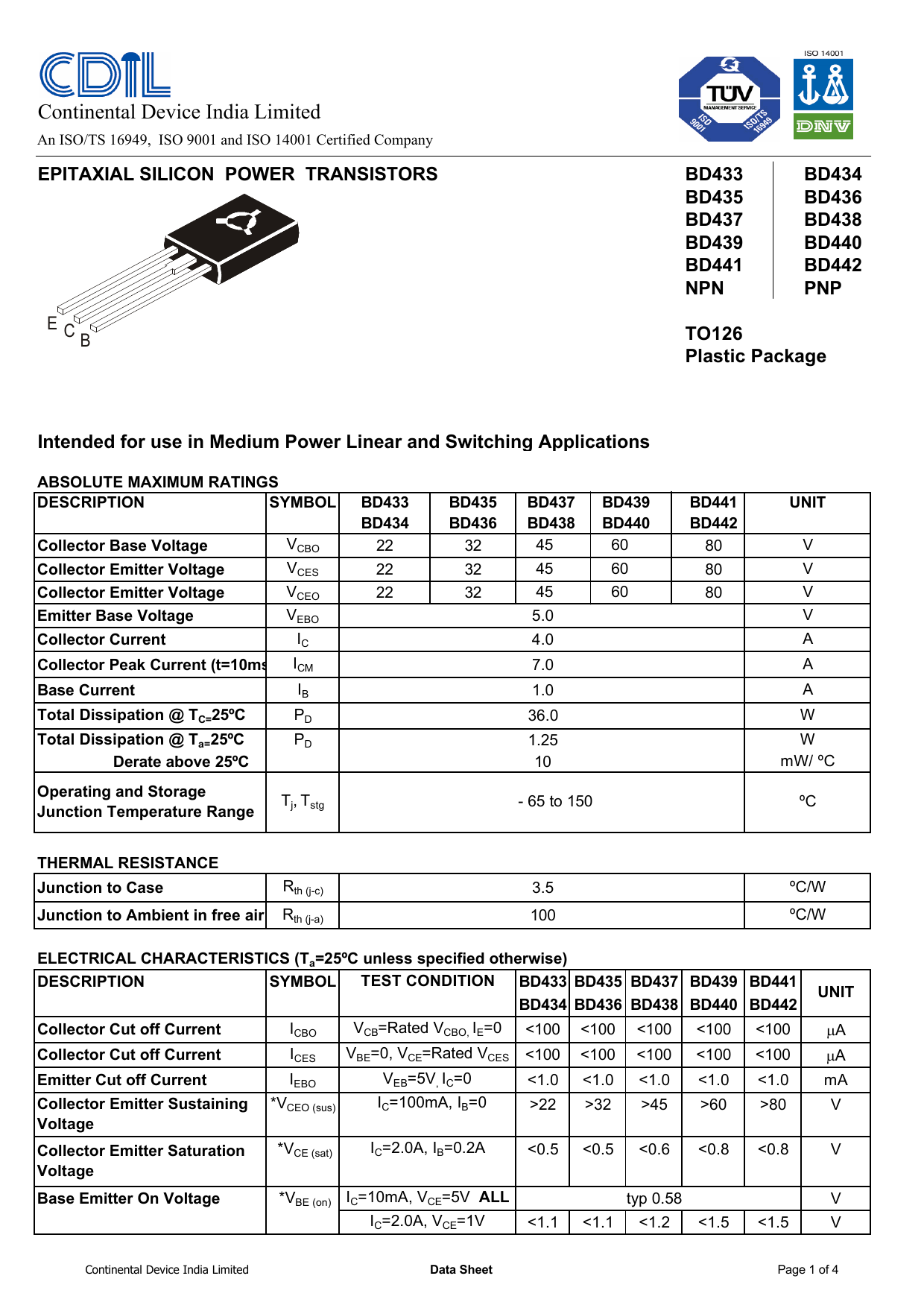 Bd435 схема включения